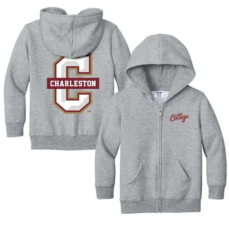 Charleston Cougars Full Zip Hoodie - CofC Sweatshirt