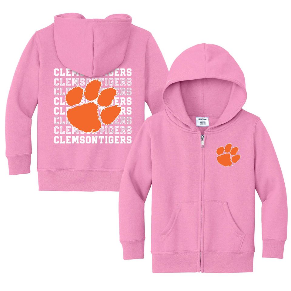 Clemson Tigers Full Zip Hoodie