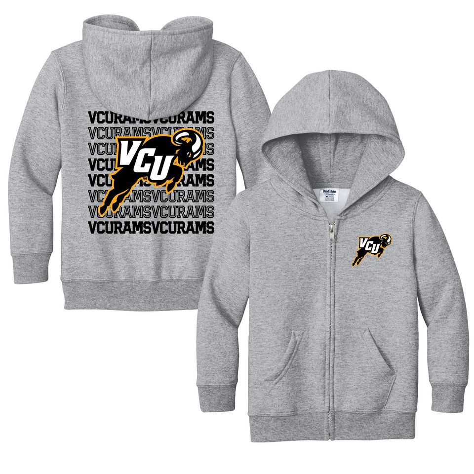 VCU Rams Full Zip Hoodie