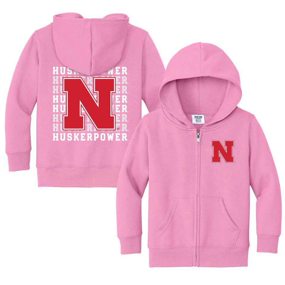 Nebraska Cornhuskers  Full Zip Hoodie