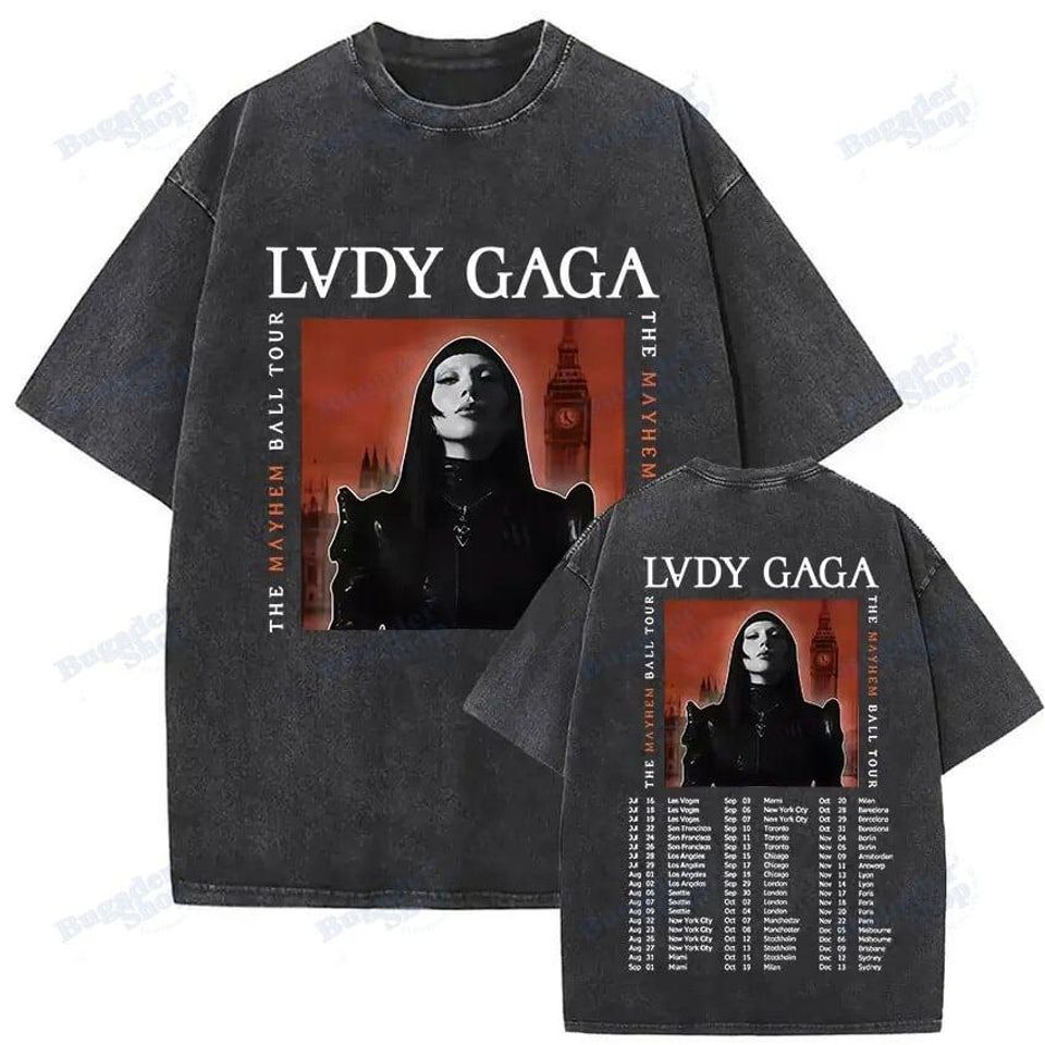 Ld ga Merch Tee, Mayhem Tour 2025 Streetwear Style Shirt