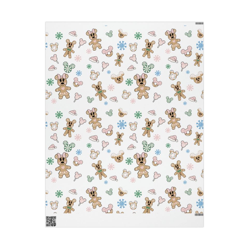 Disney inspired Wrapping Papers, christmas snaks