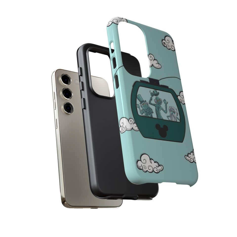 WDW Skyliner Hitchhiking Ghosts iPhone Case