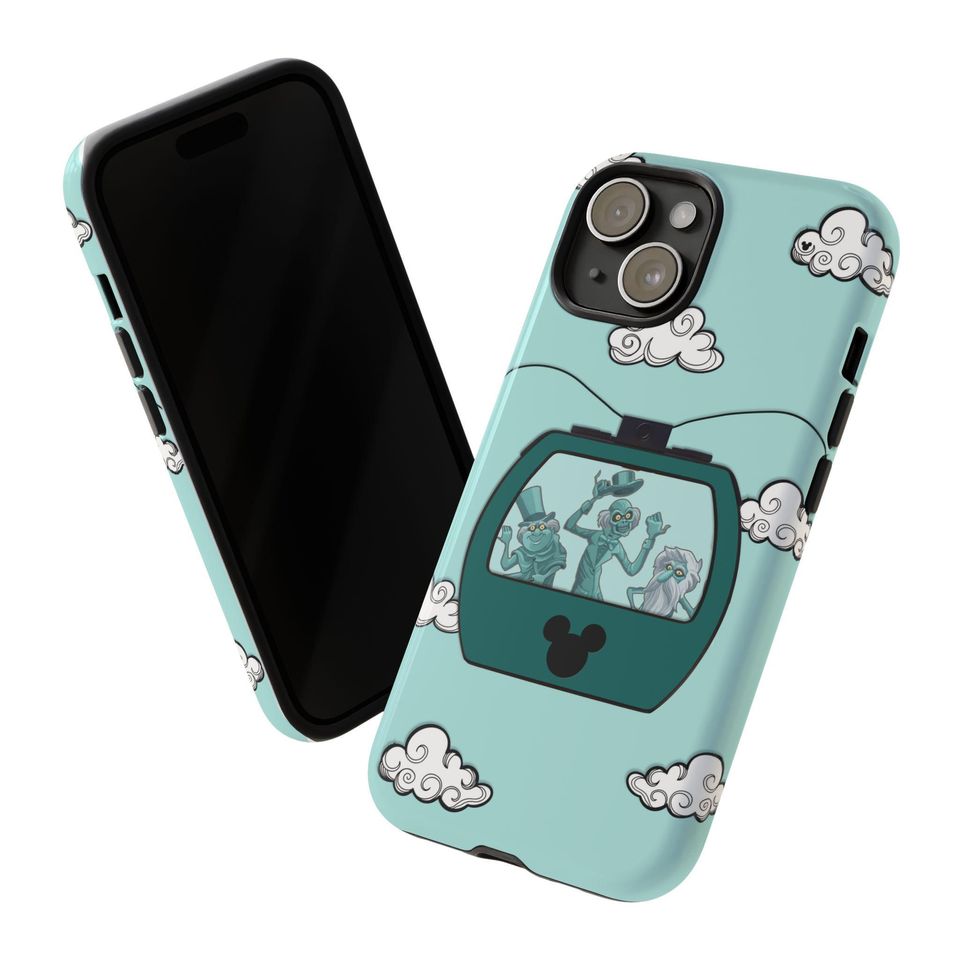 WDW Skyliner Hitchhiking Ghosts iPhone Case