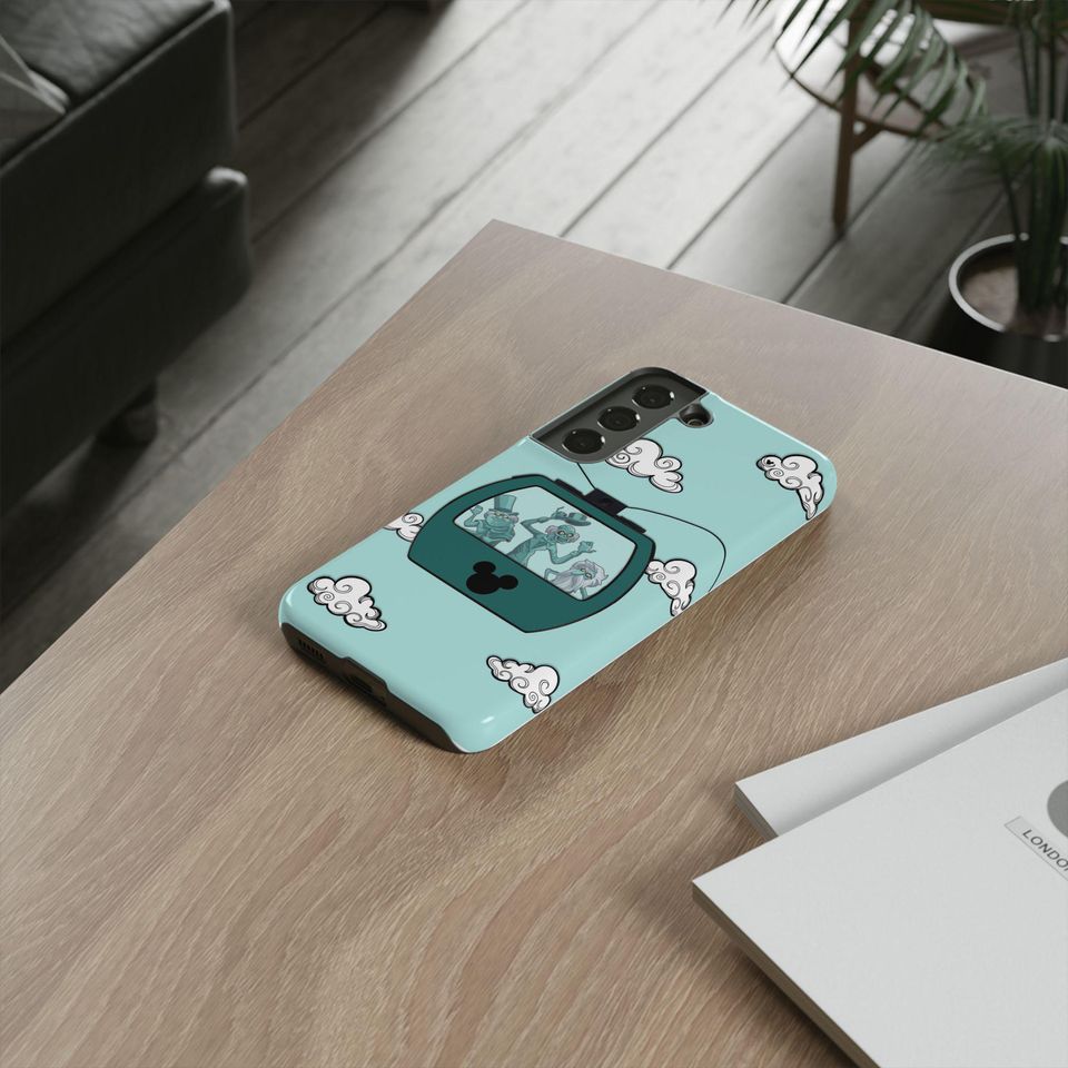 WDW Skyliner Hitchhiking Ghosts iPhone Case
