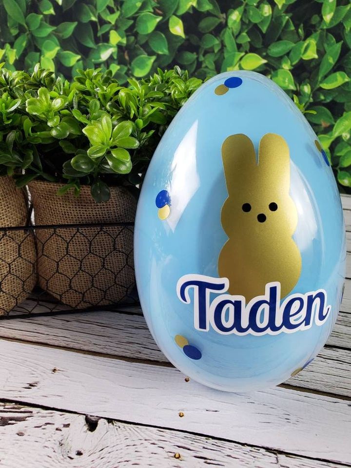 Personalized Easter Egg, Easter gift
