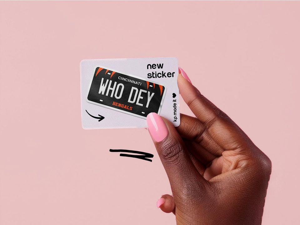 Cincinnati Bengals License Plate | Car Accessories