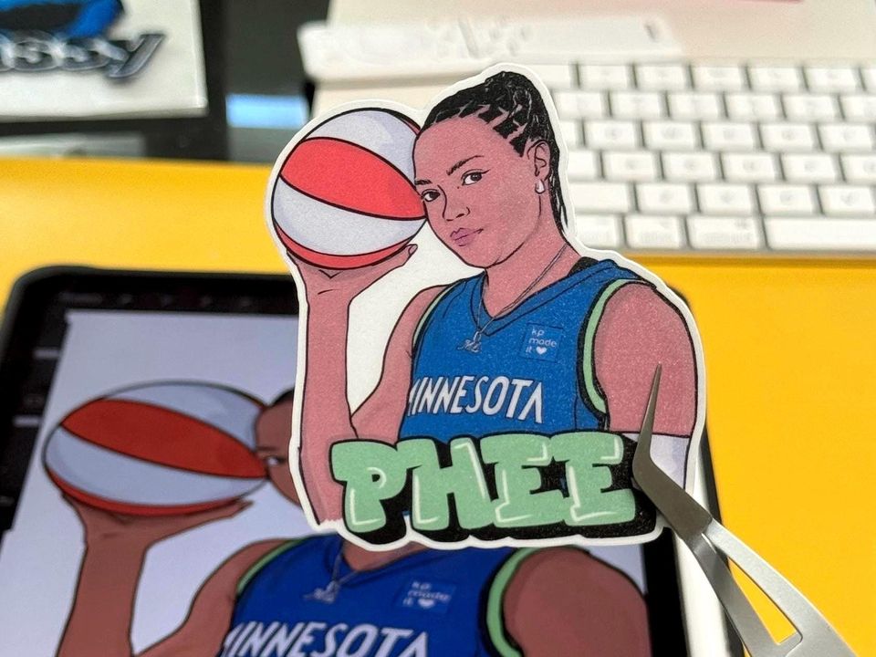 Napheesa Collier x Minnesota Lynx Sticker