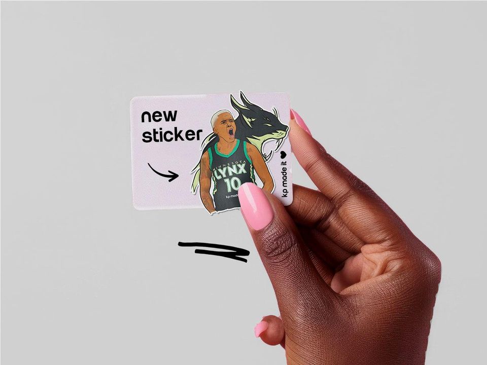 Courtney Williams x Minnesota Lynx Sticker