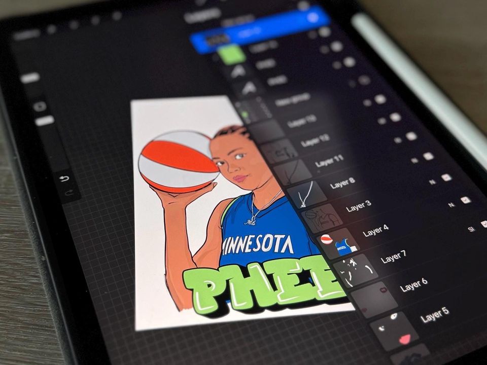 Napheesa Collier x Minnesota Lynx Sticker