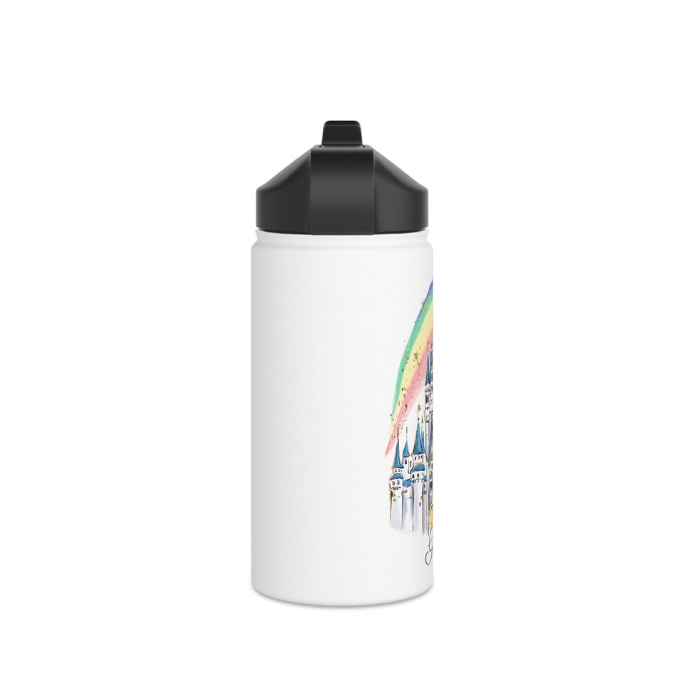 Child's Disney Castle Water Bottle (Greta)