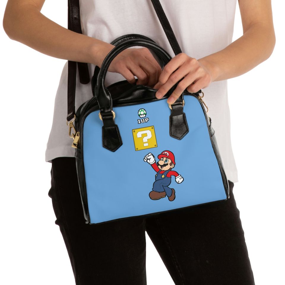 Mario Power Up Shoulder Handbag
