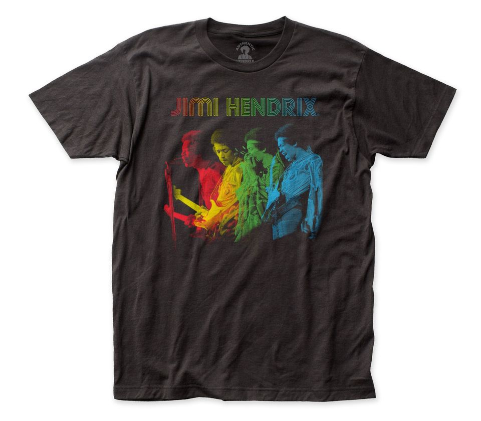 Jimi Hendrix Rainbow T-shirt