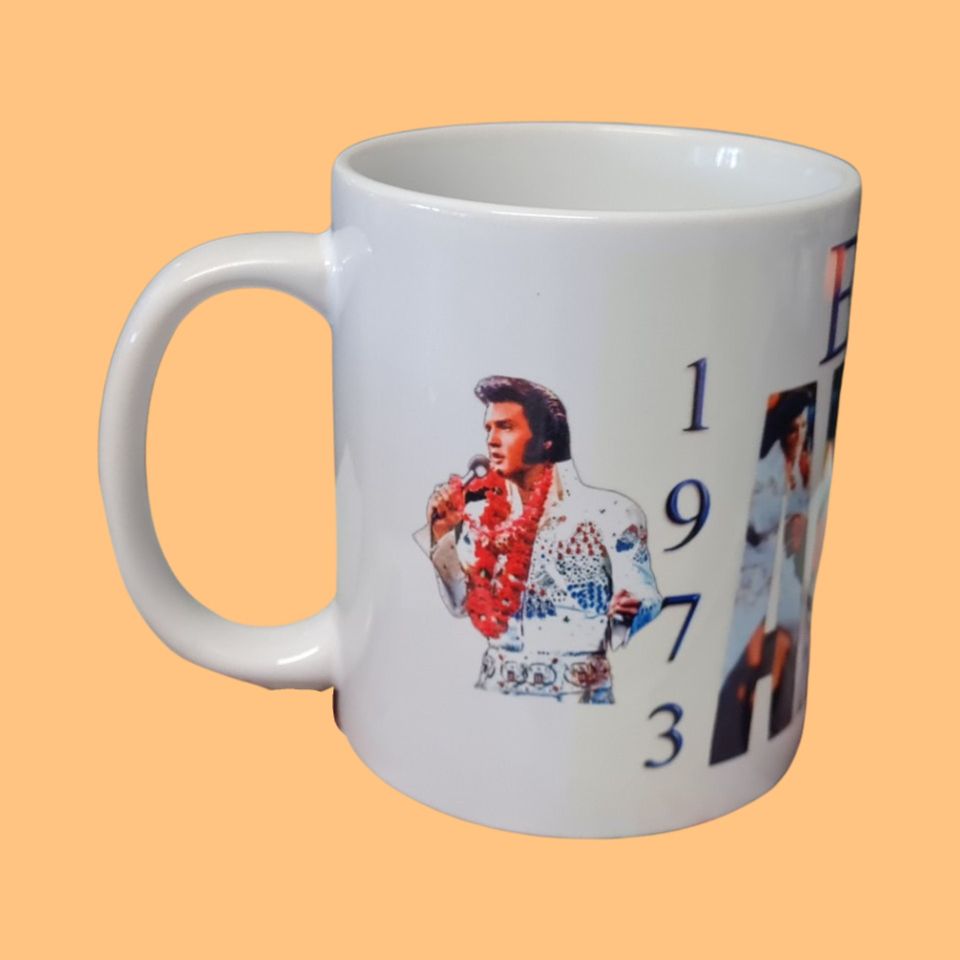 Elvis Presley Classic Coffee Mug 1973