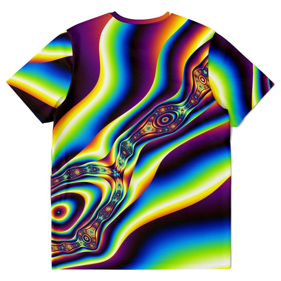 Psychedelic Fractals Dmt Lsd Abstract Cells 3D T Shirt