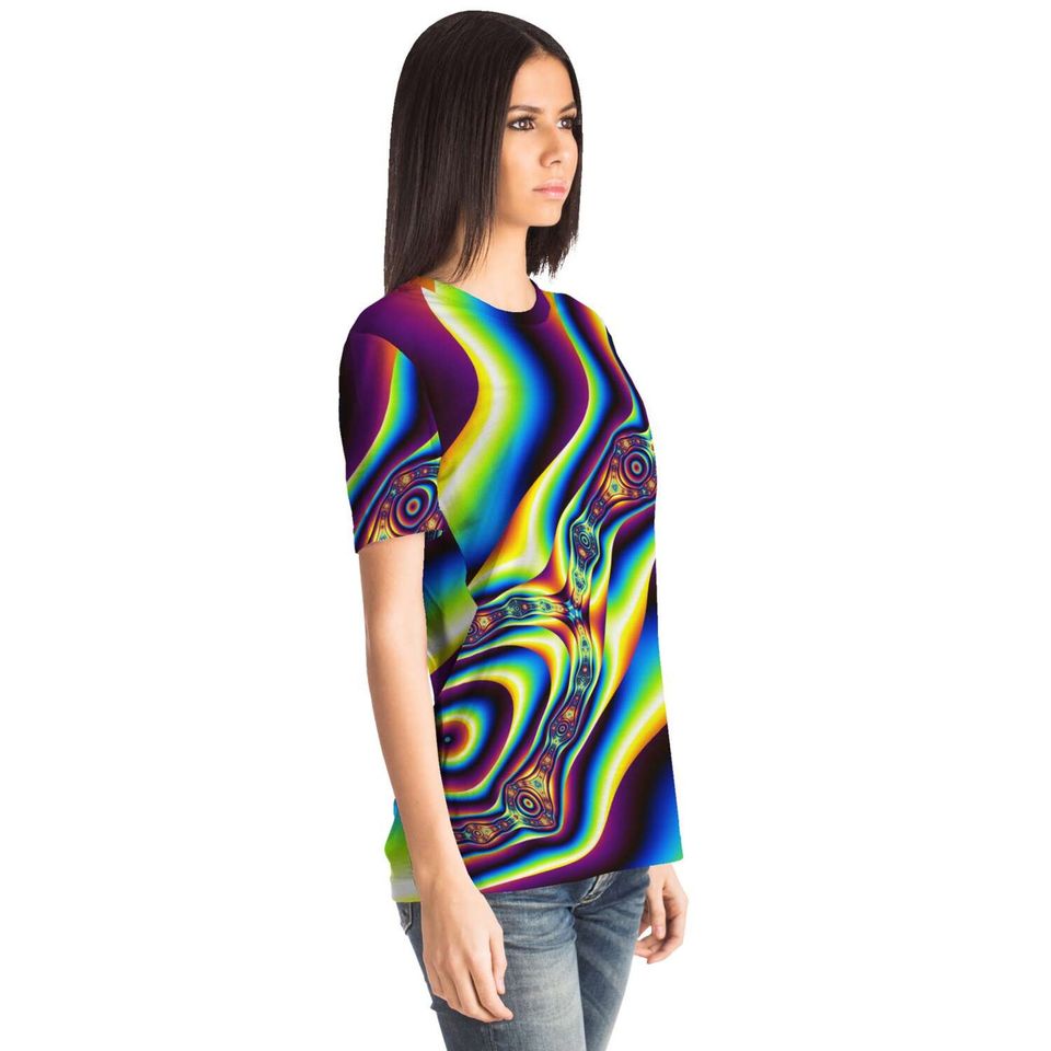 Psychedelic Fractals Dmt Lsd Abstract Cells 3D T Shirt
