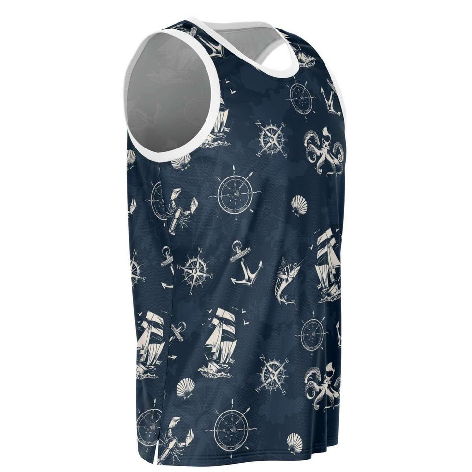 The Sailor's Ship Anchor Classic 3D Tank Top