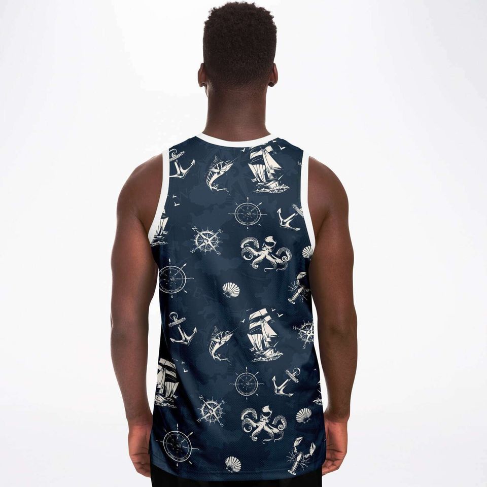The Sailor's Ship Anchor Classic 3D Tank Top
