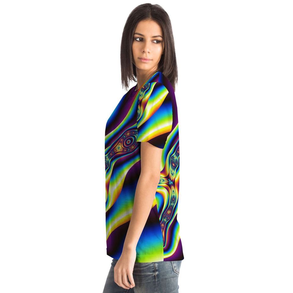 Psychedelic Fractals Dmt Lsd Abstract Cells 3D T Shirt