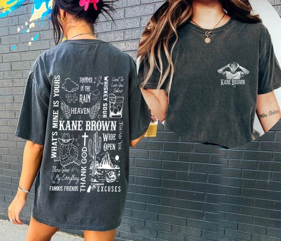 Kane Brown Drunk Or Dreaming Tour Double sided hoodie
