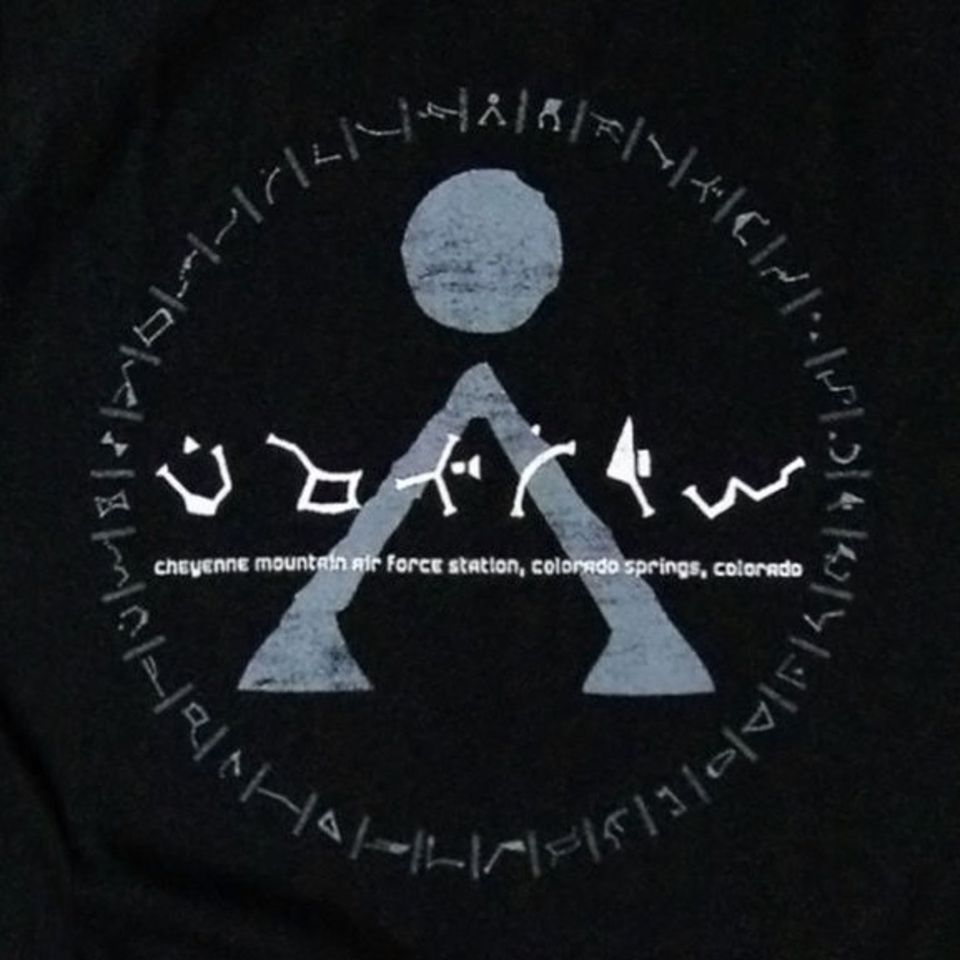 Stargate inspired T-shirt - Origin Earth Symbol