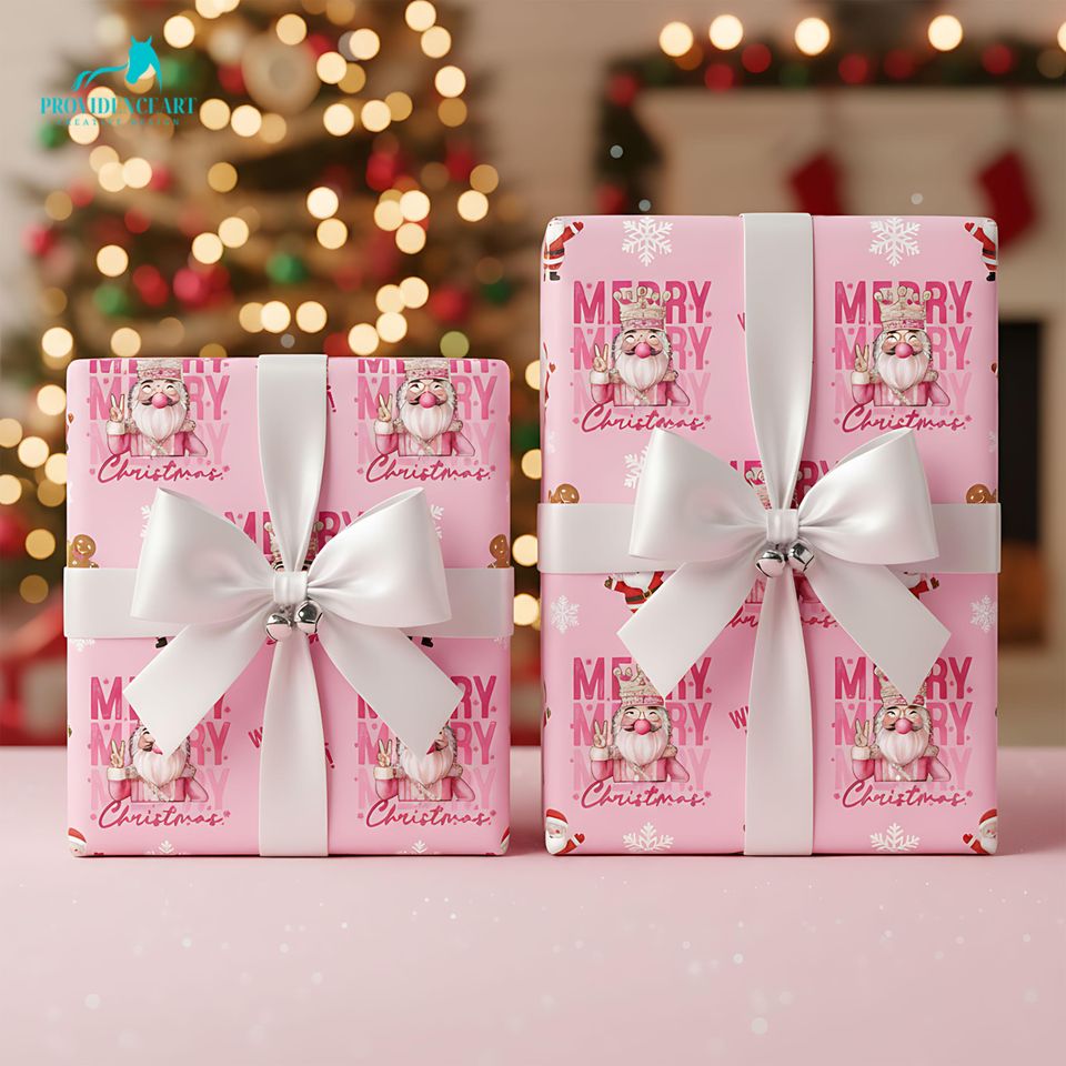Nutcracker Christmas Wrapping Paper: Festive Gift Wrap for the Holidays