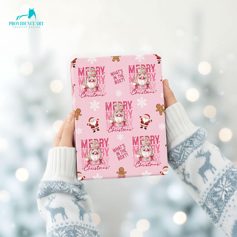 Nutcracker Christmas Wrapping Paper: Festive Gift Wrap for the Holidays