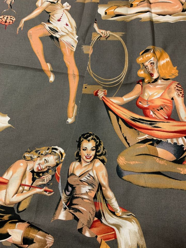 Halloween Pinup Stocking