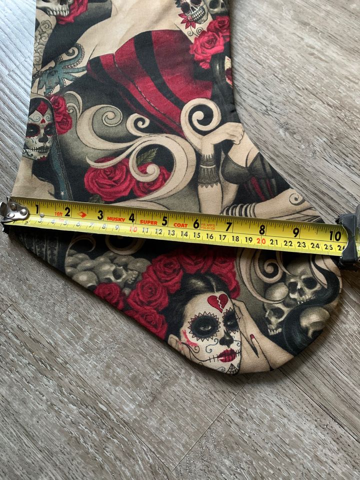 Ravens and Roses Stocking