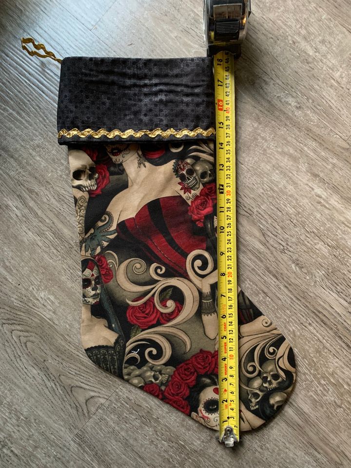 Ravens and Roses Stocking