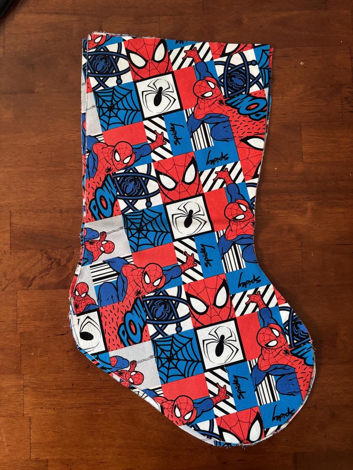 Superhero Theme Stocking