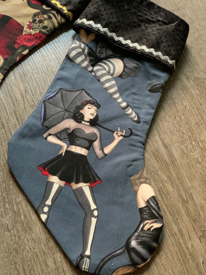 Halloween Pinup Stocking