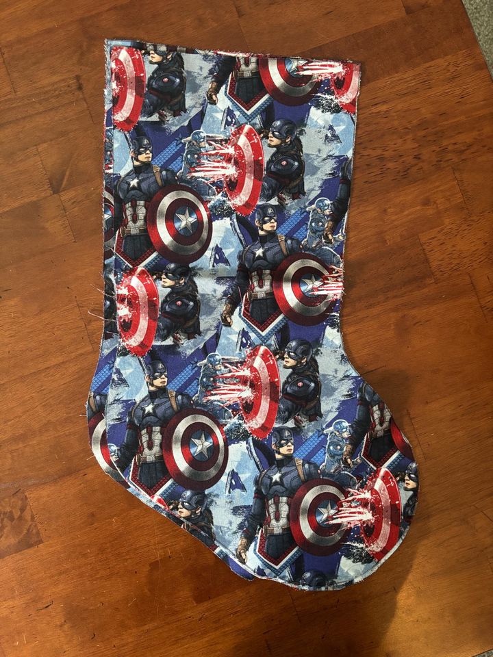 Superhero Theme Stocking