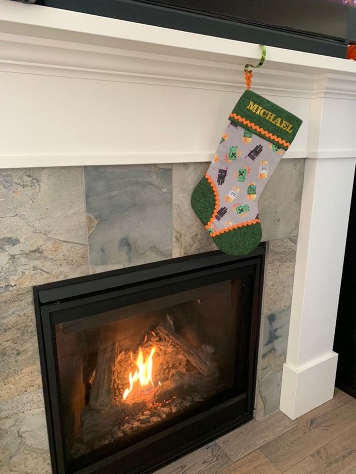 Minecraft Theme Stocking