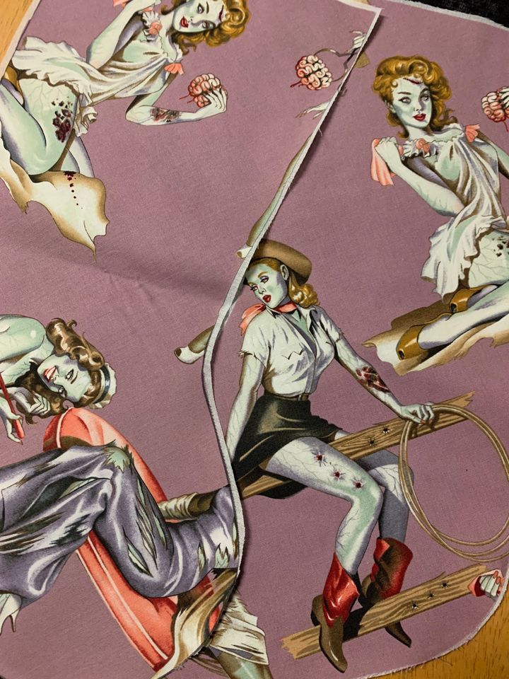 Halloween Pinup Stocking