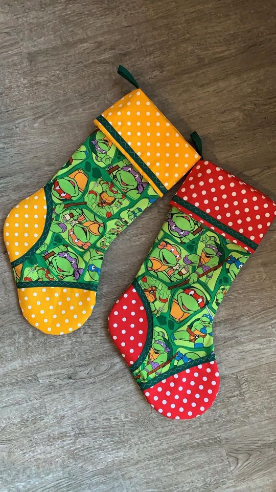 Superhero Theme Stocking