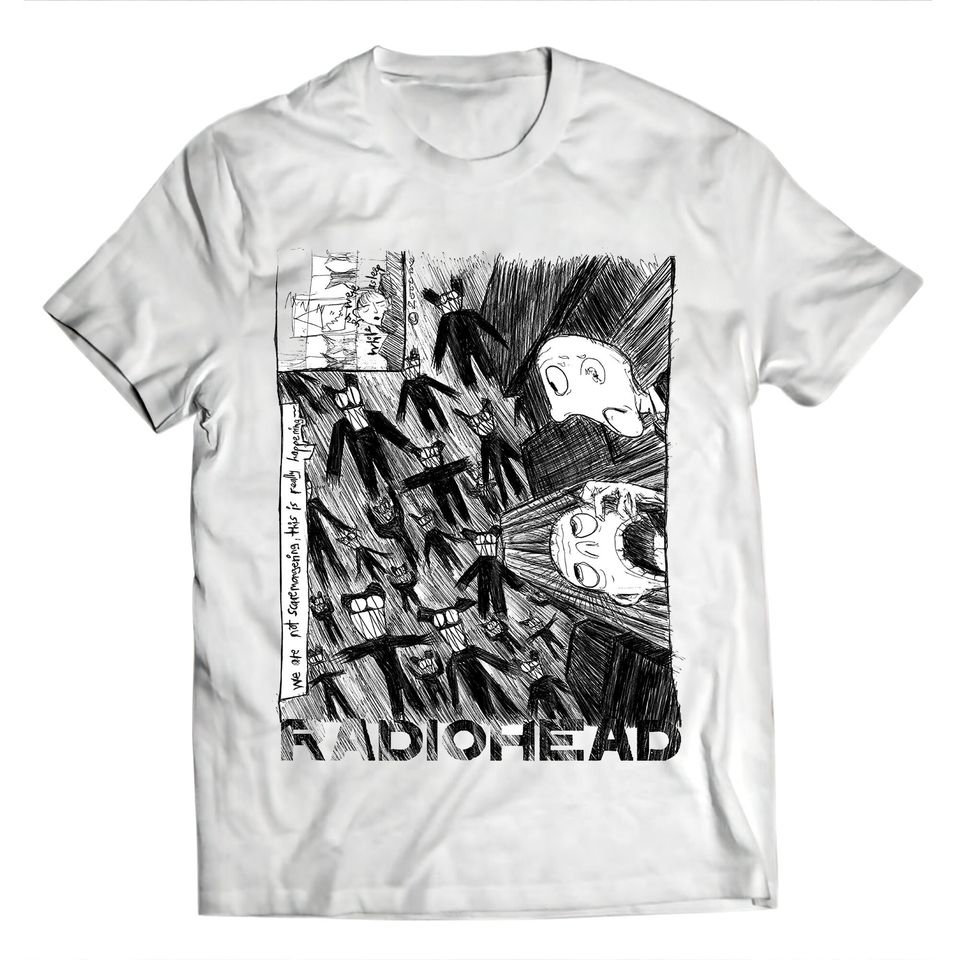 VINTAGE 2000 Radiohead T Shirt, Radiohead Lover, Shirt Lovers Gift Fan