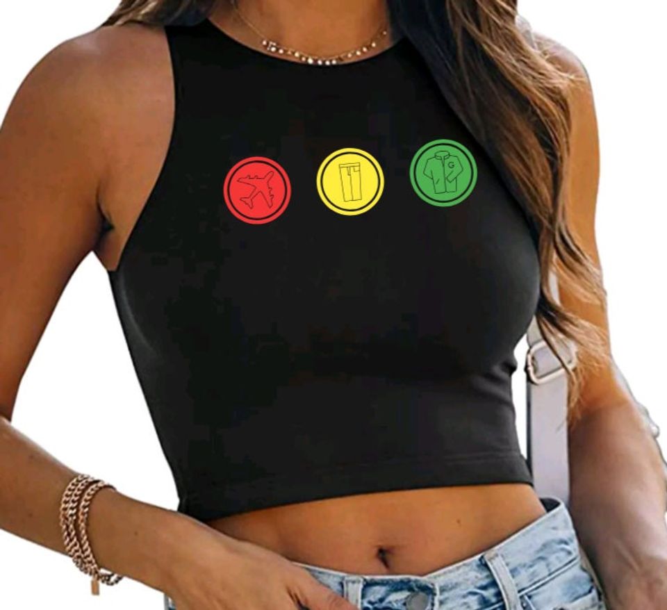 B182 Take Off Your Pants & Jacket Cropped Tank Top blink182 croptop