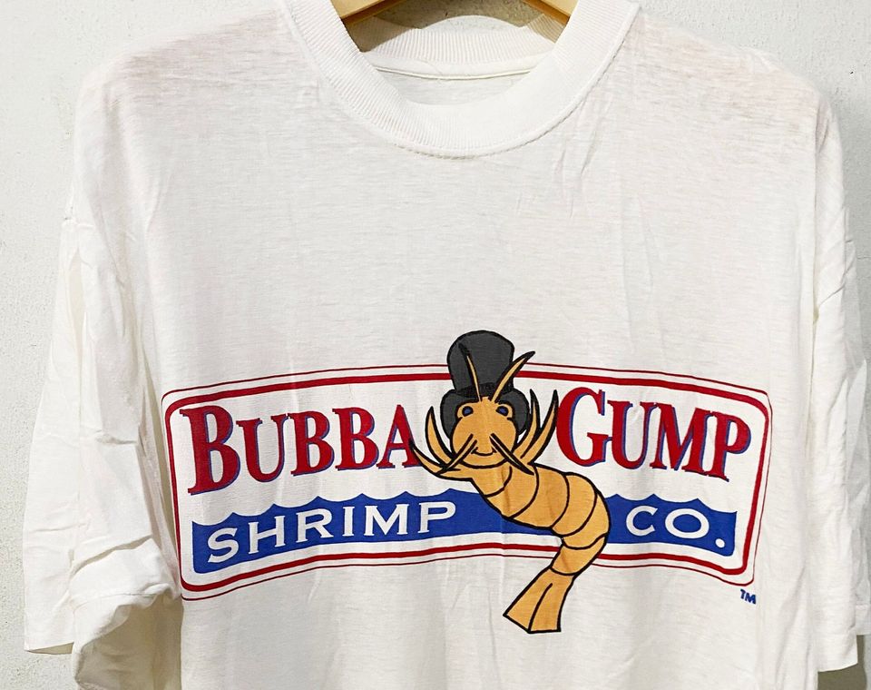 Vintage Bubba Gump Shrimp Forrest Gump Shirt