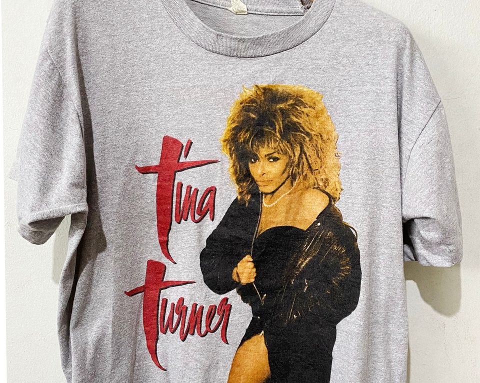 Vintage 1987 Tina Turner Break Every Rule Tour Shirt