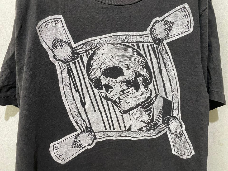 Vintage 1990s Skull Skates Shirt
