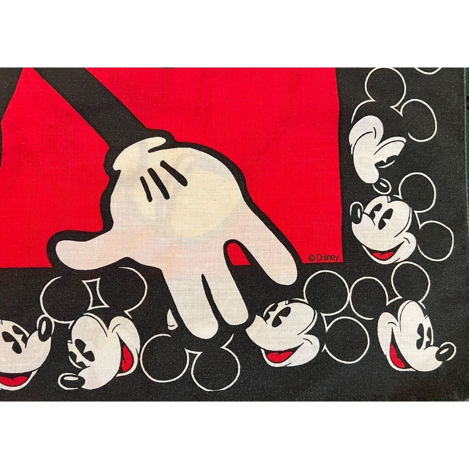 Vintage Disney Mickey Mouse Blanket