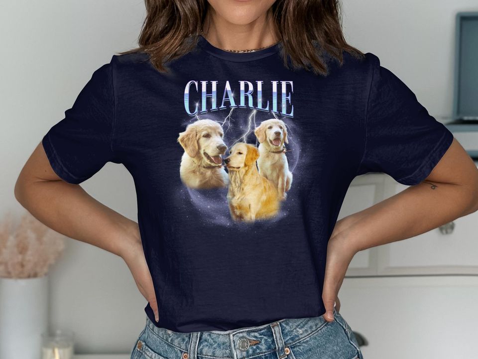 Custom Dog Bootleg Shirt, 90s Bootleg T-shirt