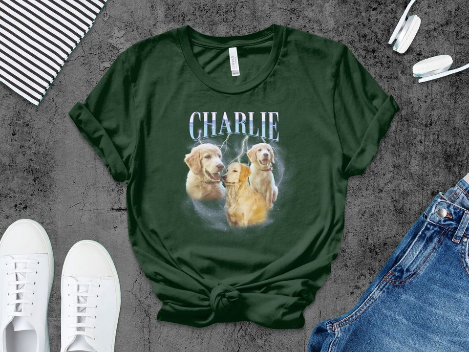 Custom Dog Bootleg Shirt, 90s Bootleg T-shirt
