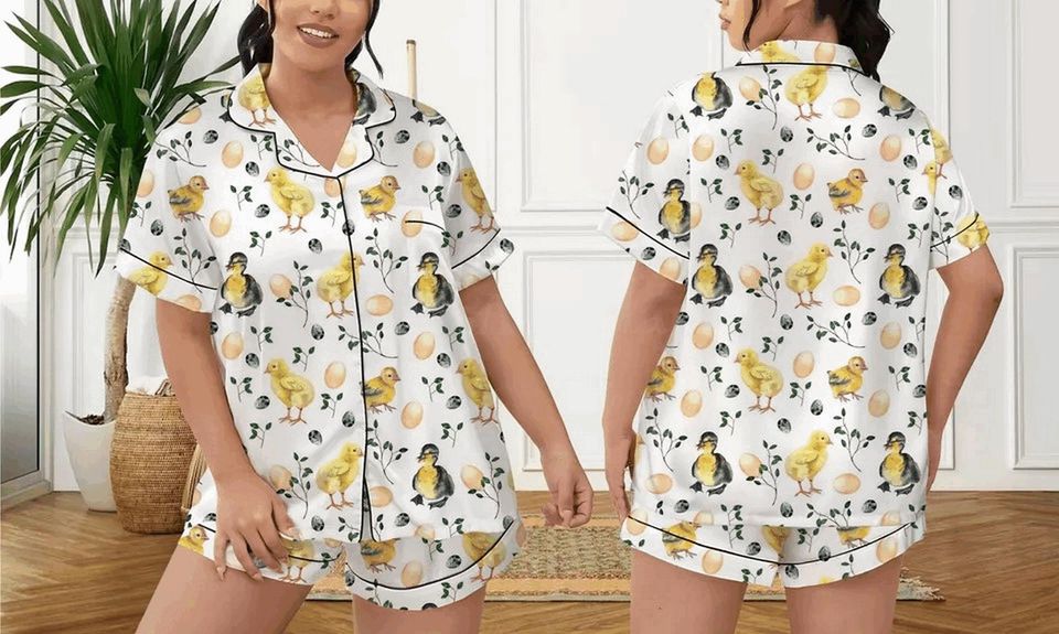 Cute Chicken Pajamas