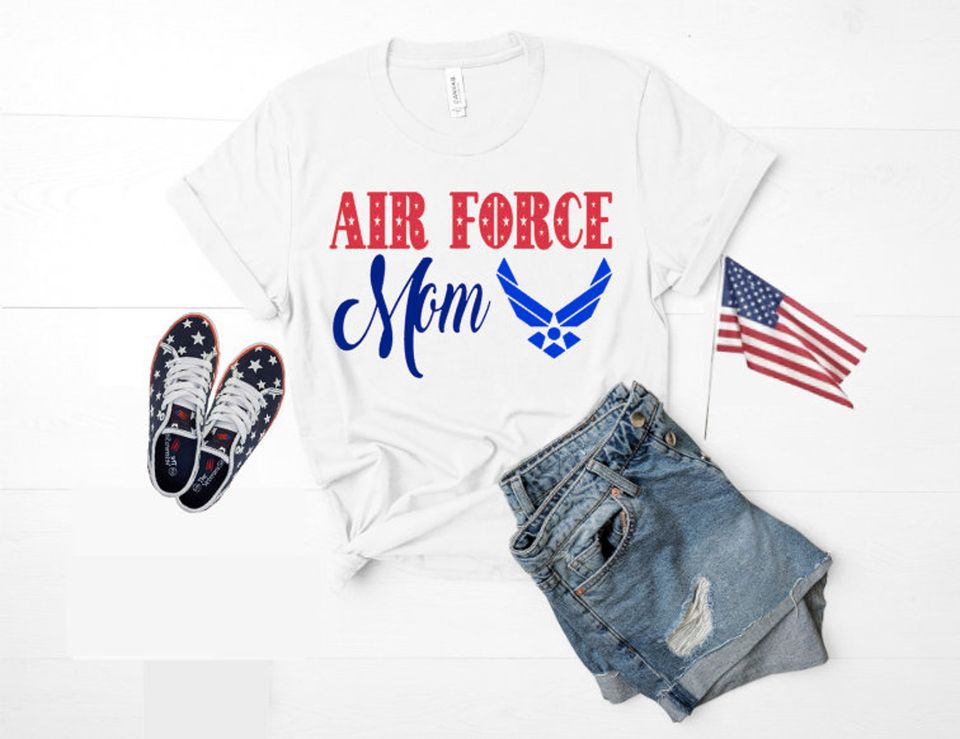 Air Force Mom Shirt, Military Mom TShirt, Military Mom Shirt