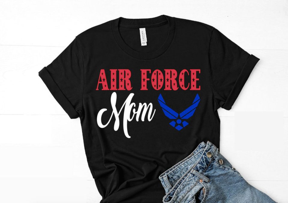 Air Force Mom Shirt, Military Mom TShirt, Military Mom Shirt