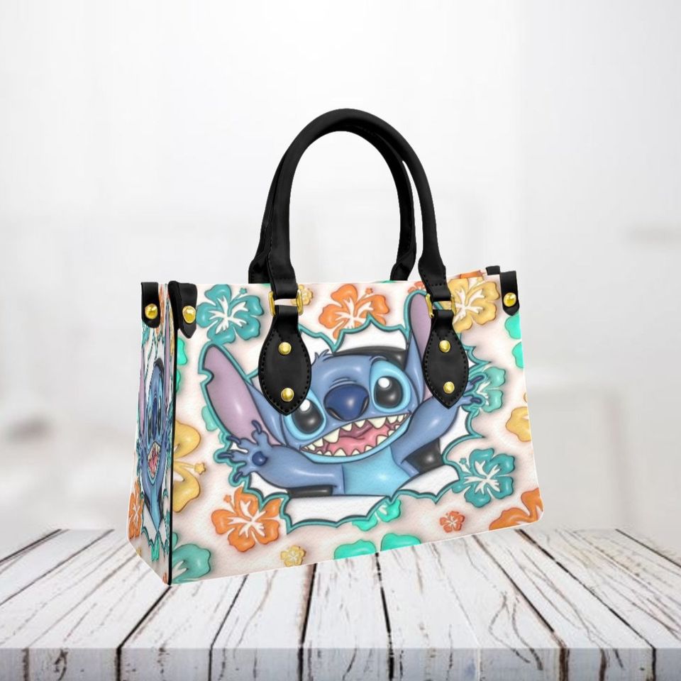 Stitch Disney Leather HandBag
