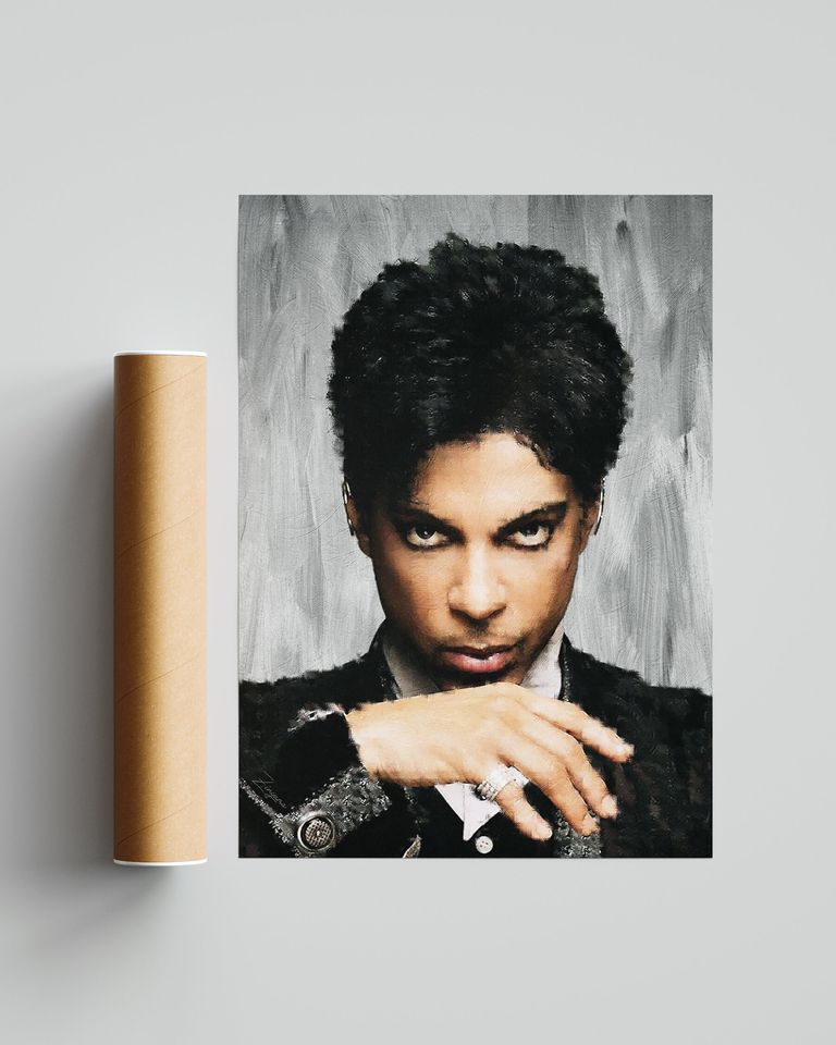 Prince Rogers Nelson Art - Rock Music Wall Design