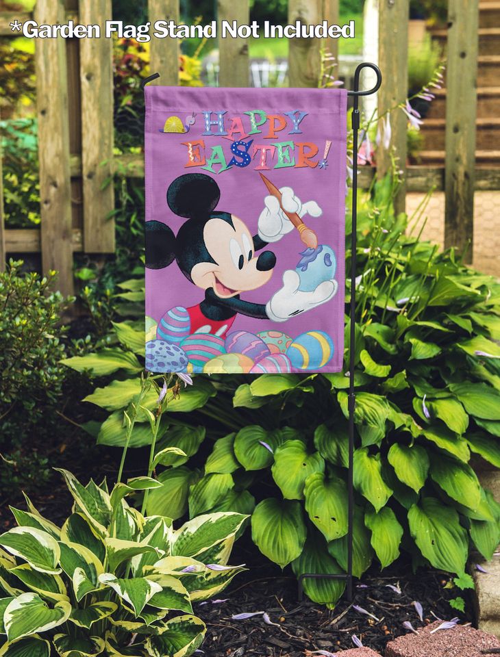 Disney, Mickey Happy Easter Garden Flag